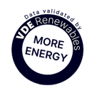 VDE Renewables - more energy sticker 1
