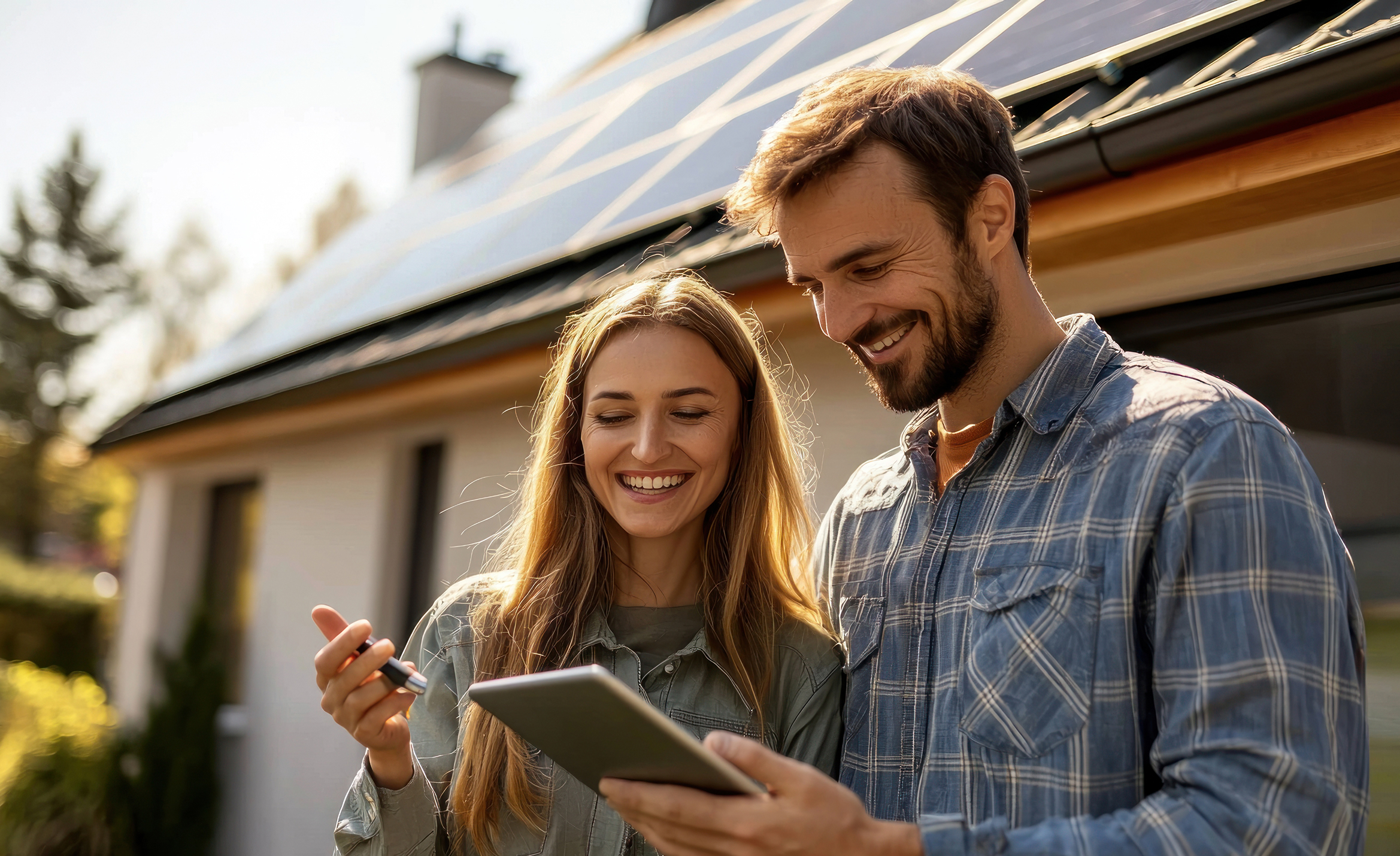man-woman-are-looking-tablet-that-says-it 1
